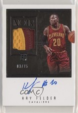 2016-17 Panini Noir Rookie 3/75 Kay Felder (Color) #105 Patch Auto 2d0