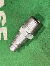 Dixon D3 3/8" Quick Connect Plug Nipple x 3/8" MNPT 316 Stainless Steel NNB