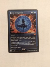 Force of Negation [Borderless] #346 Prices | Magic Double Masters