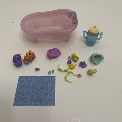Hatchimals Alive Make A Splash Bathtub With Accessories Lot