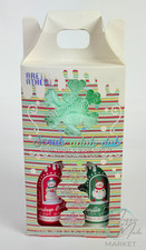 New Scrub-a-Dub-Dub Christmas Body Wash Lotion Set w/ Pouf 6.76oz Gift Box