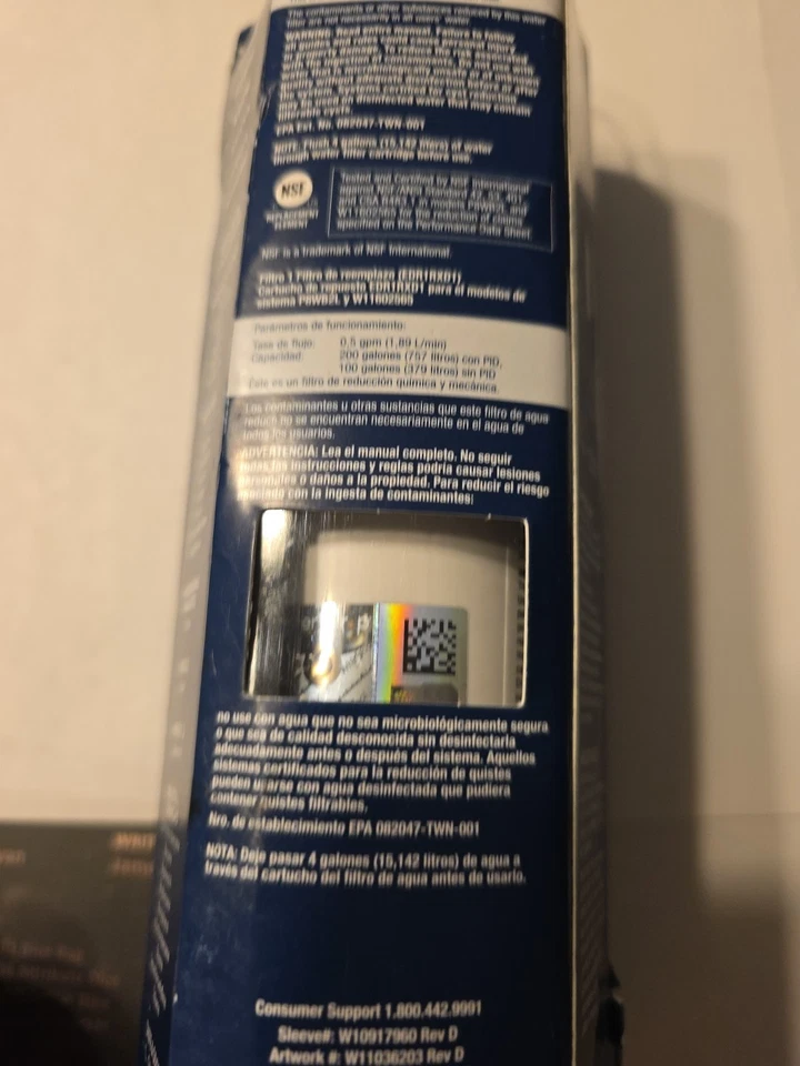 Every Drop Refrigerator Filter 1 Purple New Sealed  - Image 2 of 3