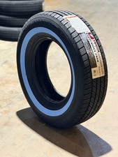 Set Of 4 New 225-75r15 Venom Grand Am 1.4 White Wall 22575-15 Radial Tire