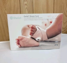 Owlet Dream Sock (Latest Model) Smart Baby Monitor Dusty Rose