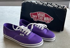 Vans Authentic Lo Pro Purple Sneakers New and unworn. Size 13/13.5 UK 31 EU