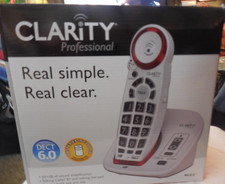 New CLARITY XLC2+ 50dB DECT 6.0 Extra Loud Cordless Phone Big Button Speaker