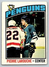 1976-77 O-Pee-Chee #199 Pierre Larouche Low Grade (ref 215964)