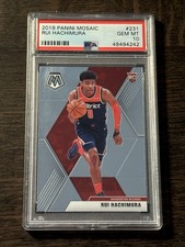 Rui Hachimura RC PSA Graded Gem Mint 10 Wizards Lakers Basketball Card