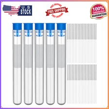 100 Pieces 3D Printer Nozzle Cleaning Kit 0.4 mm Needles Cleaner Stainless