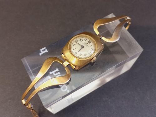 Vintage Germany Ladies Wrist Watch Junghans, Rare Watch Germany Made