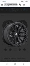 Fuel D679 Rebel Matte Black 20x9 6x135 1mm D67920908950