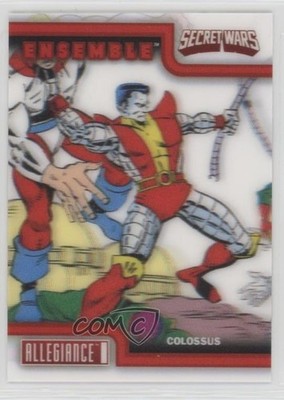 2024 Upper Deck Allegiance: Marvel Secret Wars 1984 Ensemble Colossus #E-11 1u6