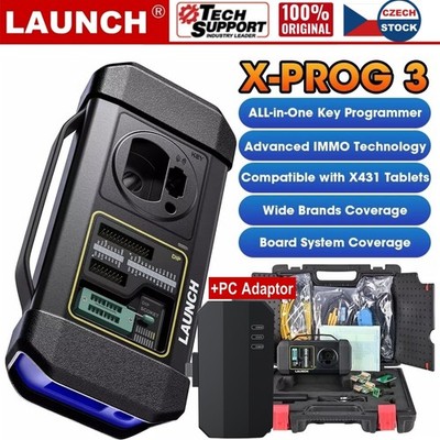 LAUNCH X431 X-PROG 3 Car Smart K-ey Progarmmer Imm0bilizer Tool With PC Adaptor