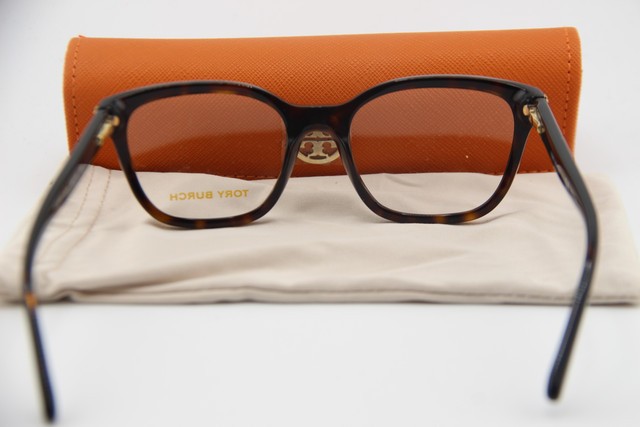 NEW TORY BURCH TY 2073 1378 HAVANA GOLD AUTHENTIC EYEGLASSES 52-19