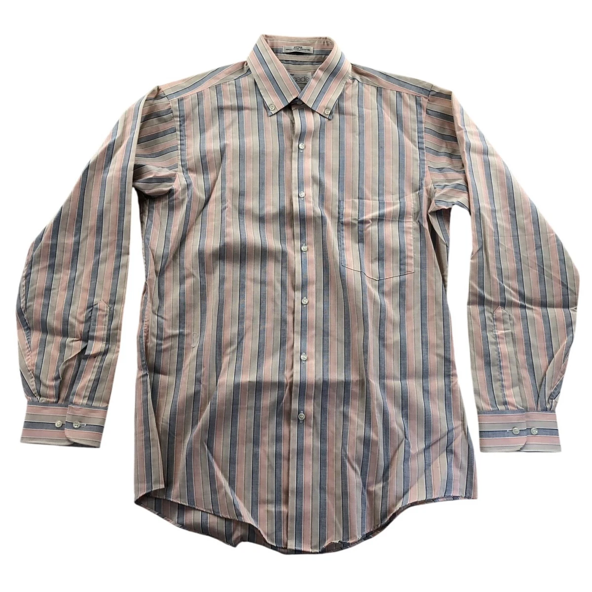 Arrow Long Sleeve Button-Down Collar Classic Fit Dress Shirts for Men for  sale | eBay