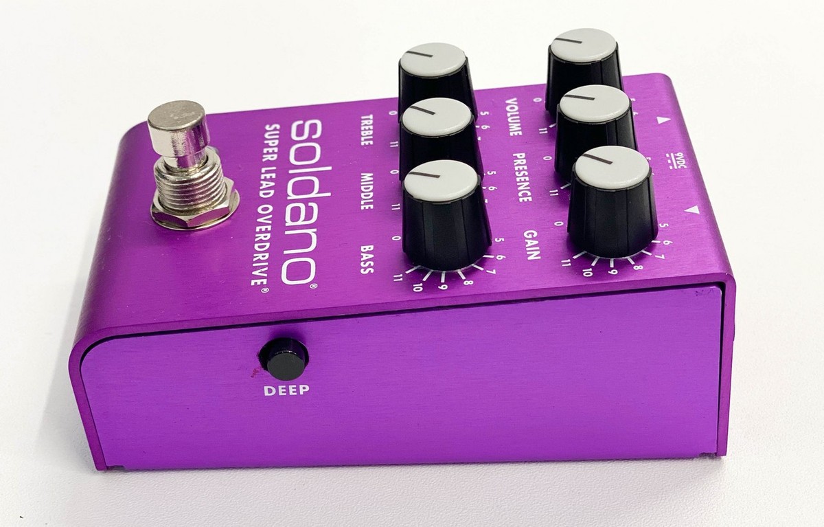 ★動作確認済★ Soldano SLO Pedal Purple SLO Pedal - Custom Purple - soldano.com