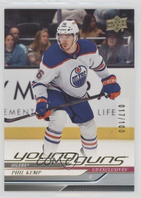 2024 Upper Deck Series 2 Young Guns Exclusives 17/100 Phil Kemp #471 Rookie RC