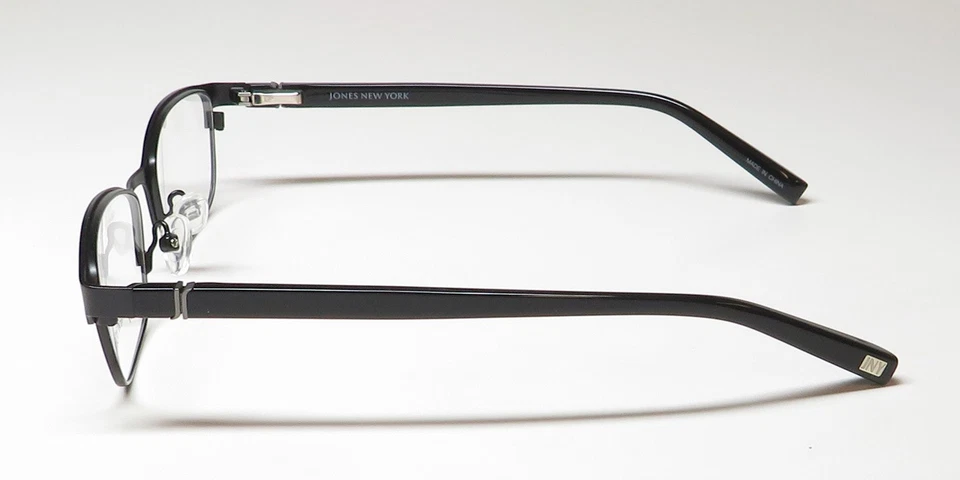 NEW JONES NEW YORK J144 PETITE GLASSES BLACK METAL & PLASTIC FULL-RIM 49-17-135 - Imagem 4 de 4