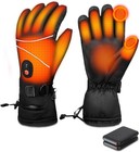 Electric Heated Gloves Winter Warm Non-Slip Touch Screen Ski Bike Cycling Gloves