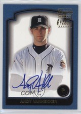 2003 Bowman Signs of the Future Andy Van Hekken #SOF-AV Auto 0v1