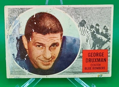George Druxman #79 1960 Topps CFL card