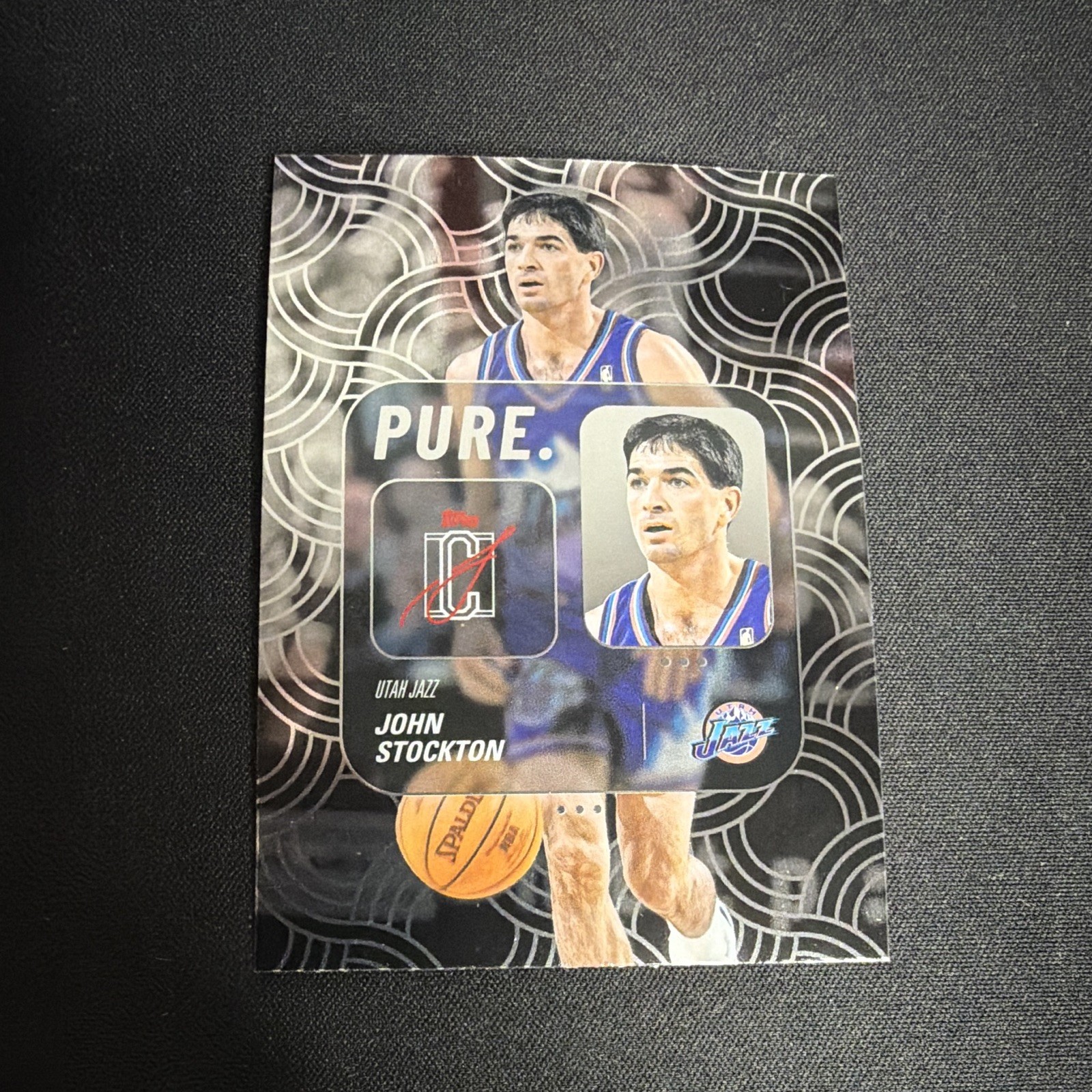 2025-26 Topps John Stockton Insert Signature Class #PU-13