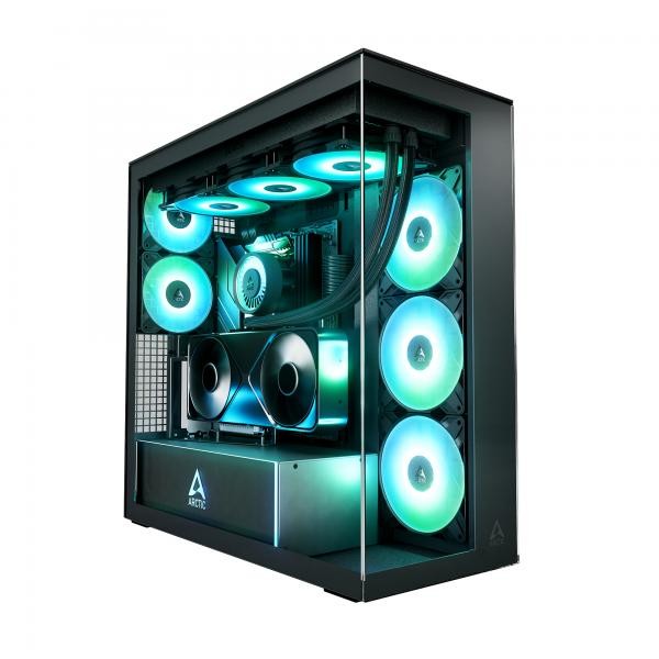 ARCTIC Xtender VG Black [Clear Glass] Nero, Trasparente (ARCTIC XTENDER VG CLEAR - Immagine 2