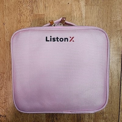 NEW Travel Makeup Bag, Makeup Zip Case, Portable Makeup Artist Organizer Pink 