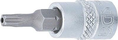 BGS BIT-EINSATZ, 6,3MM (1/4''), TS-PROFIL (FÜR TORX PLUS) MIT BOHRUNG TS20
