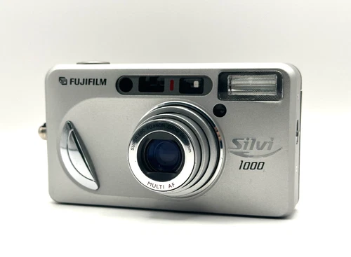 【MINT】Fujifilm Silvi 1000 Silver Point & Shoot 35mm Film Camera From Japan