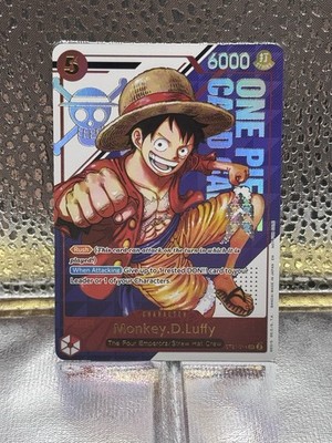 Monkey D Luffy ST21-014 Treasure Pack Promo Prize One Piece Card