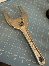 Plumbers Wrench Slip and Lock Nut Wrench Vintage Adjustable Mechanic Tool
