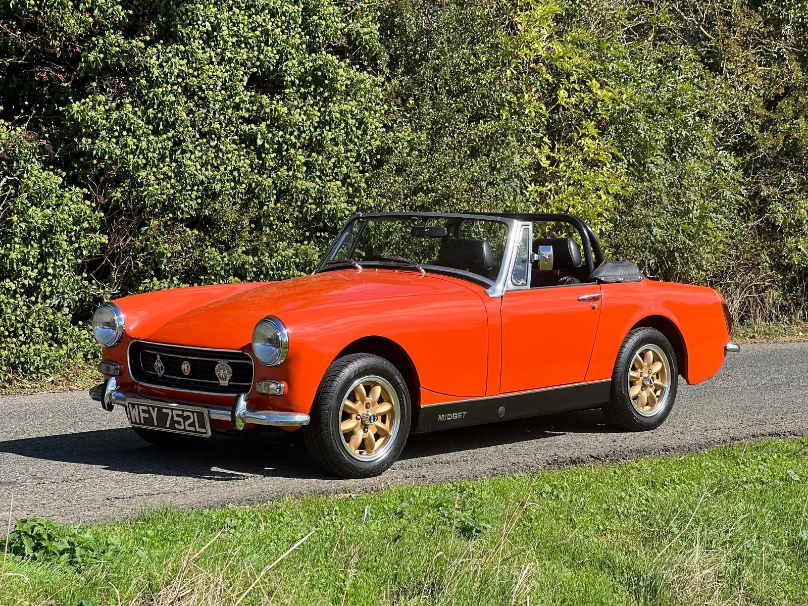 1973 MG Midget Heritage Shell Alloys New Roof Lovely Car