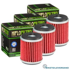3X HIFLO Premium Ölfilter HF141