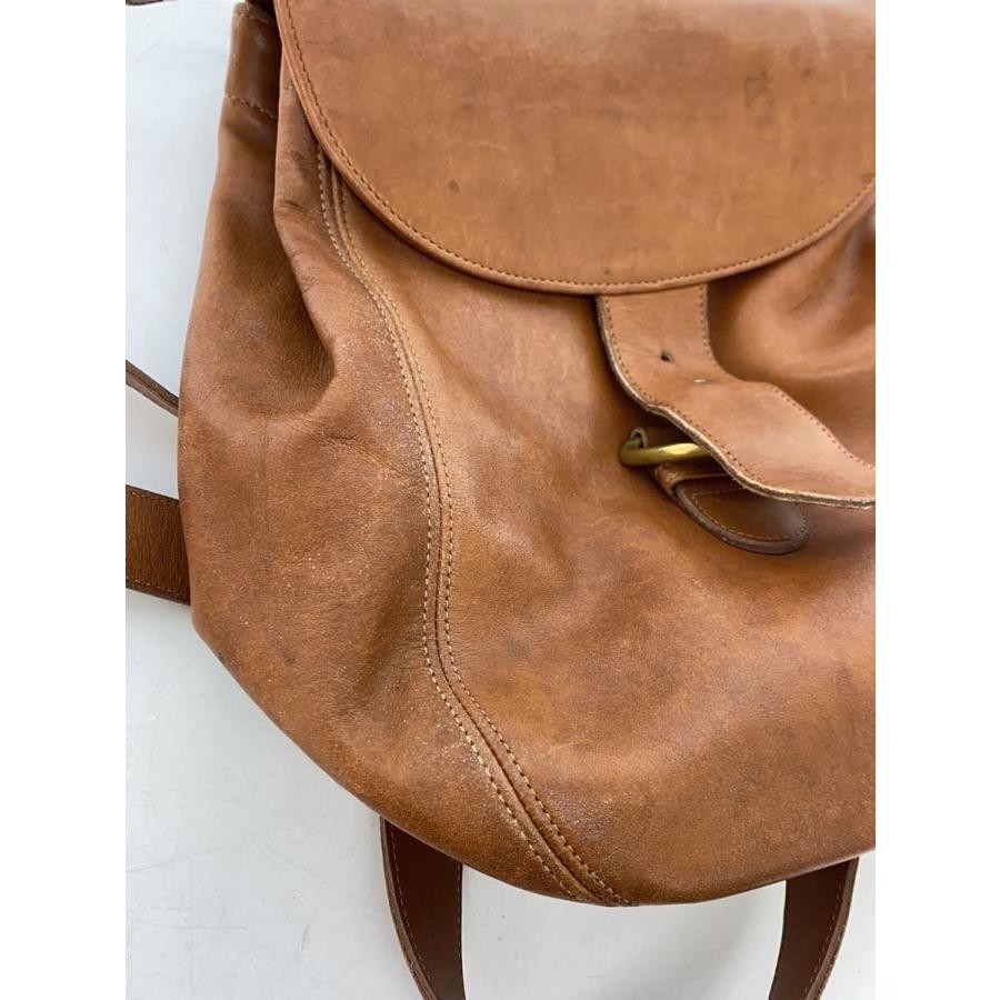 COACH Backpack Flap Leather Brown Versatile - image 8