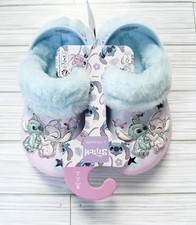 Disney Lilo  Stitch Classic Lined Clogs Crocs Big Girls Size 10  Primark -NEW
