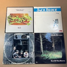 Jack Bruce Cream Eric Clapton Lp Record Lot Of 4 Classic Rock 70s Blues Rock Jack Bruce Cream Eric Clapton Lp Record Lot Of 4 Classic Rock 70s Blues Rock