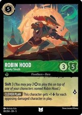x4 Robin Hood - Sneaky Sleuth - 88/204 - Uncommon Lorcana DLC05 Shimmering Skies