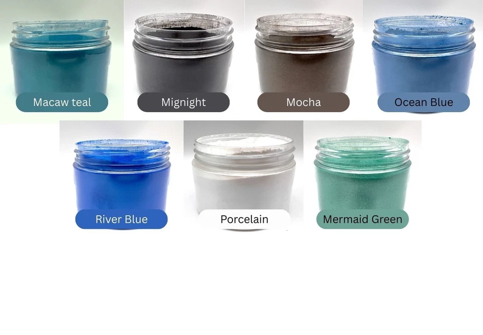 1 oz. Jar Mica Color Pigment Powder (Shimmer) - for Soap Making, Resin, Epoxy - Image 2 of 4