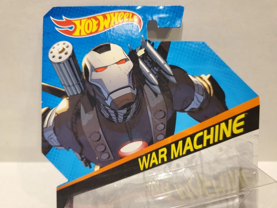 Hot Wheels Disney Personaje Coches Marvel War Machine Die Cast Car Iron Man Foto 4 de 4