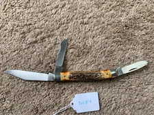 Schrade 885UH  Rancher knife Bone  made in USA (lot#20184)