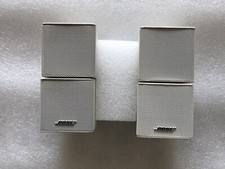 2 x Bose Premium Lifestyle Jewel Cube Speakers , White