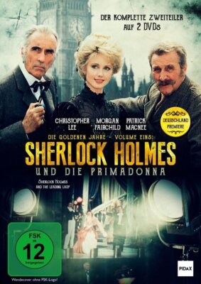 Sherlock Holmes und die Primadonna - 2-Teiler Christopher Lee Pidax  DVD/NEU/OVP
