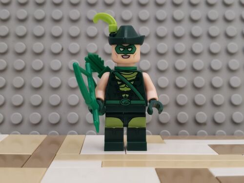 LEGO GREEN ARROW MINIFIGURE BATMAN MOVIE SUPER HERO WITH ACCESSORIES | eBay