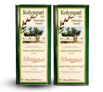 Kolympari - Kreta 2x 5 liter Extra Natives Olivenöl NEUE ERNTE! MHD 07.2027