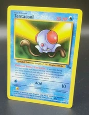 Tentacool 56/62 - Fossil - Common Pokemon Card - Near Mint (NM)