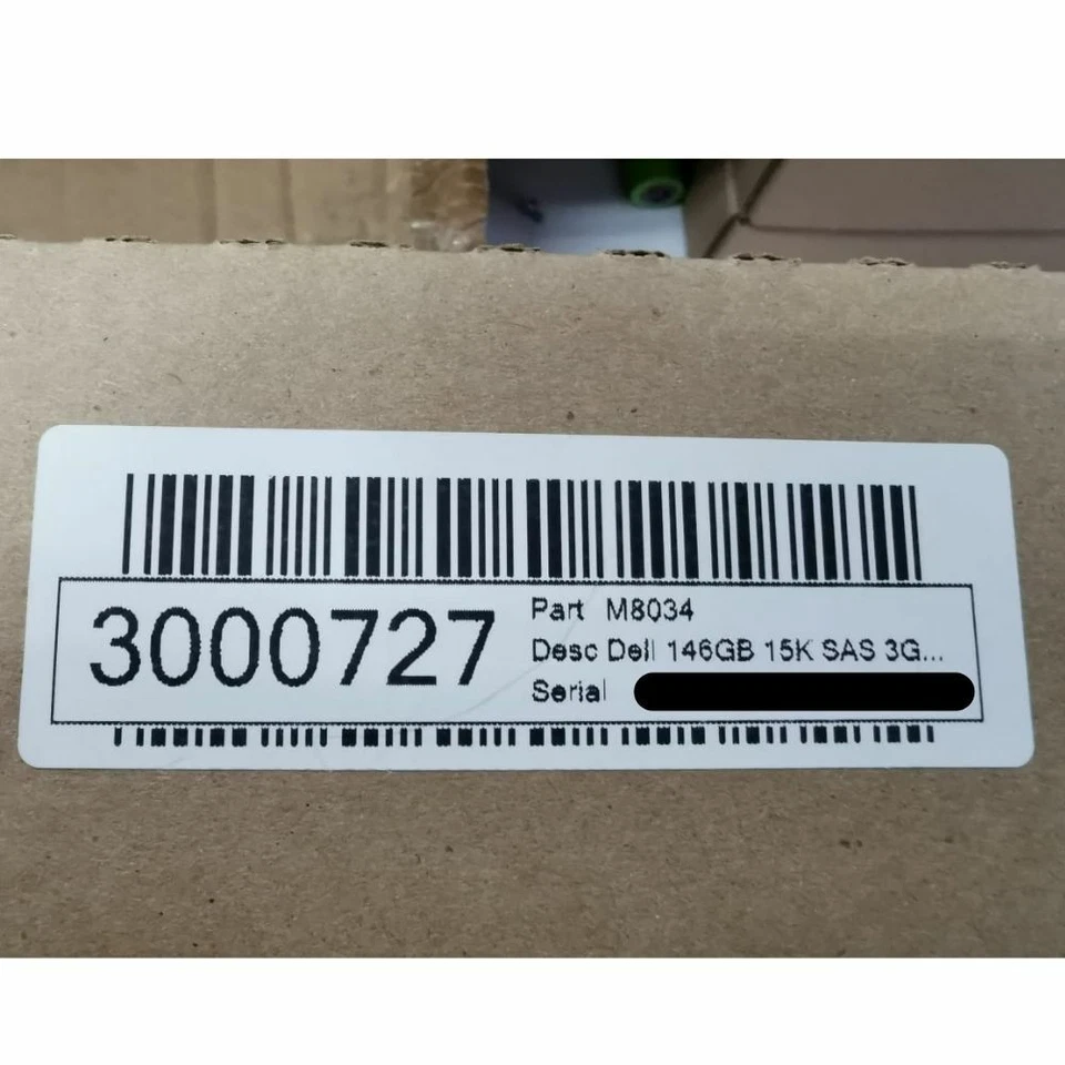 Dell 146GB 15K SAS 3G 16MB 3.5" HS HDD with Tray - Image 2 of 4