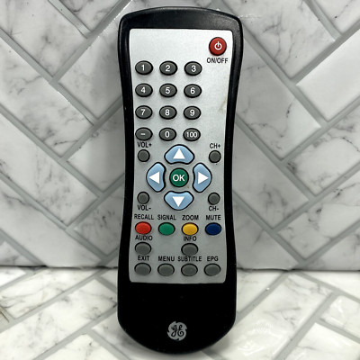 GE GETV001 Universal Remote Control Clean Tested & Works SEE VIDEO