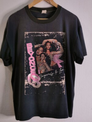 Beyonce Dangerously For Love Vintage Style Black T Shirt Full Size