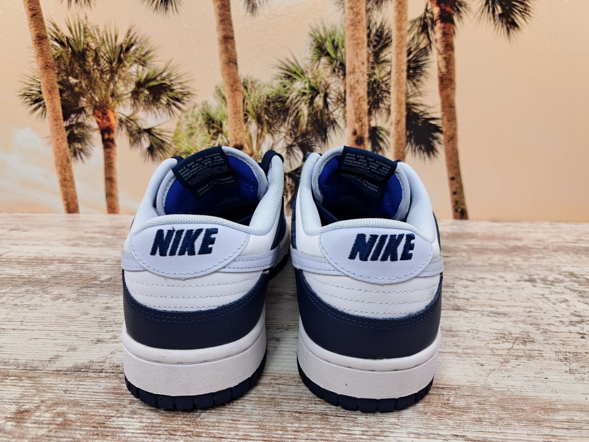 Nike Dunk Low ダークブルー/ホワイト Shop Nike Dunk Low Shoes - | Millennium Shoes